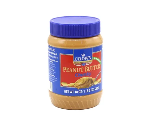 Crown Peanut Butter Chunky 510gm